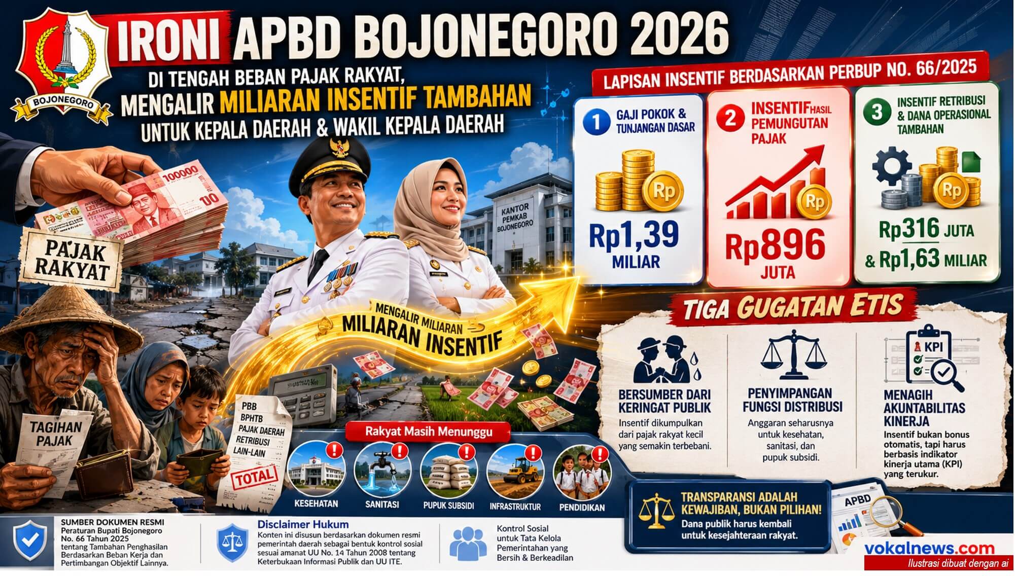 Ironi APBD Bojonegoro